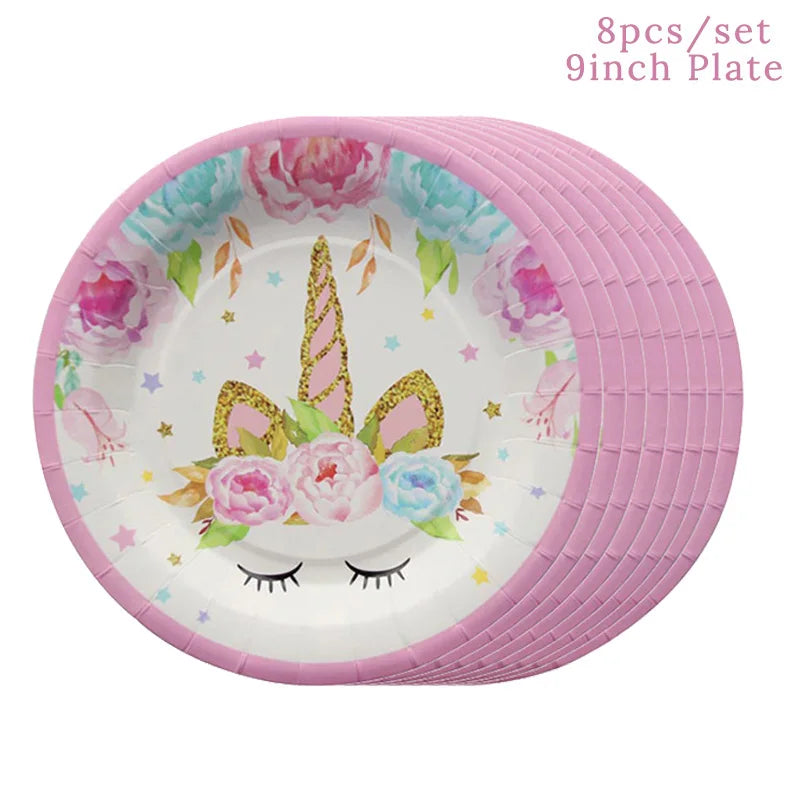 Birthday Party Disposable Tableware set