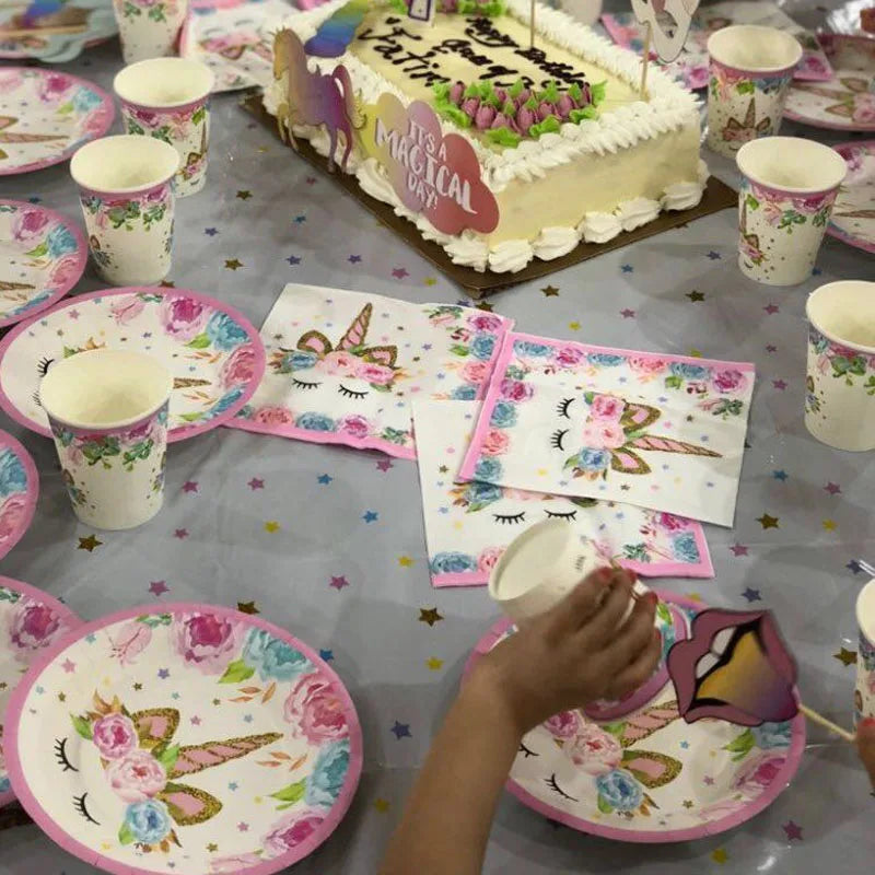 Birthday Party Disposable Tableware set