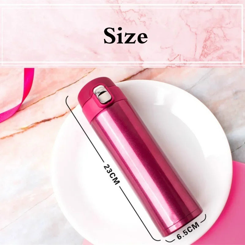 500ML Stainless Steel Bouncing Vacuum Flask