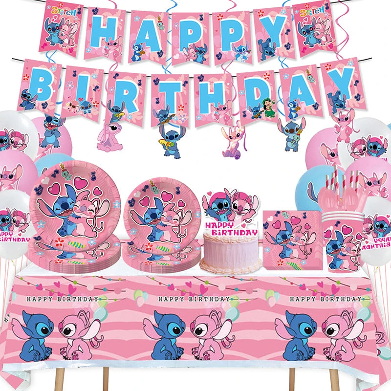 Birthday Party Tableware Paper Cup Plates