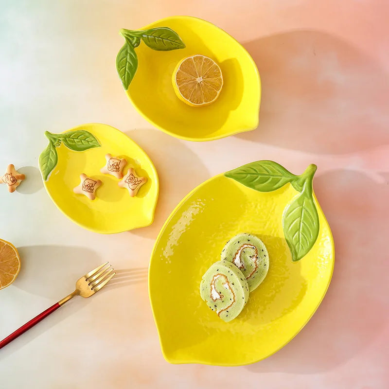 Lemon Shaped Soup Bowl