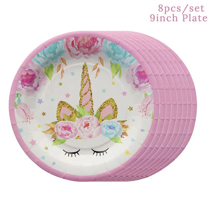 Birthday Party Disposable Tableware set