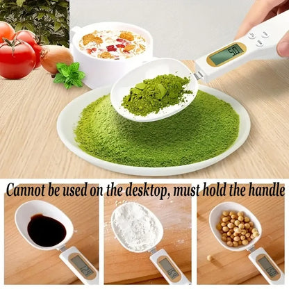 Digital Measuring Spoon Scale 0.1g–500g | Precision Kitchen & Coffee Measuring Spoon
