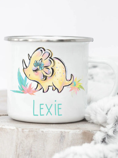 Dinosaur Letter Mugs Cute Coffee Cup