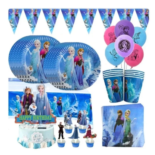 Disney Frozen Elsa Anna disposable tableware