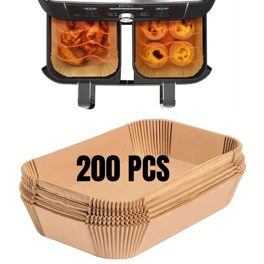 Air Fryer Paper Liners 200pcs
