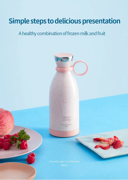 Mini Portable Electric Juicer