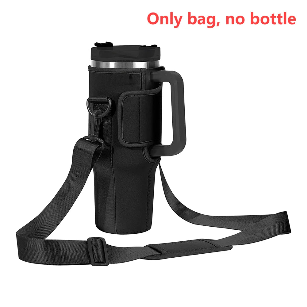 40oz Neoprene Water Bottle Carrier Bag