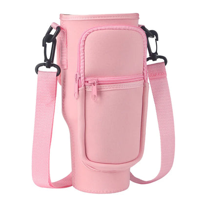 40oz Neoprene Water Bottle Carrier Bag