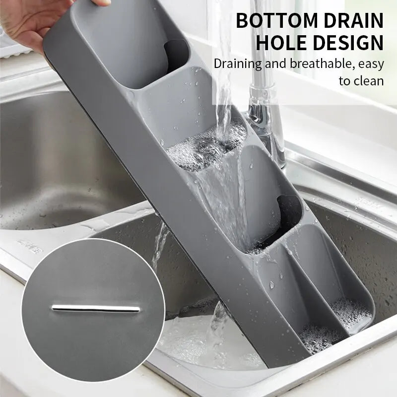 Expandable Cutlery Drawer Organiser | Space-Saving Kitchen Utensil Storage Tray