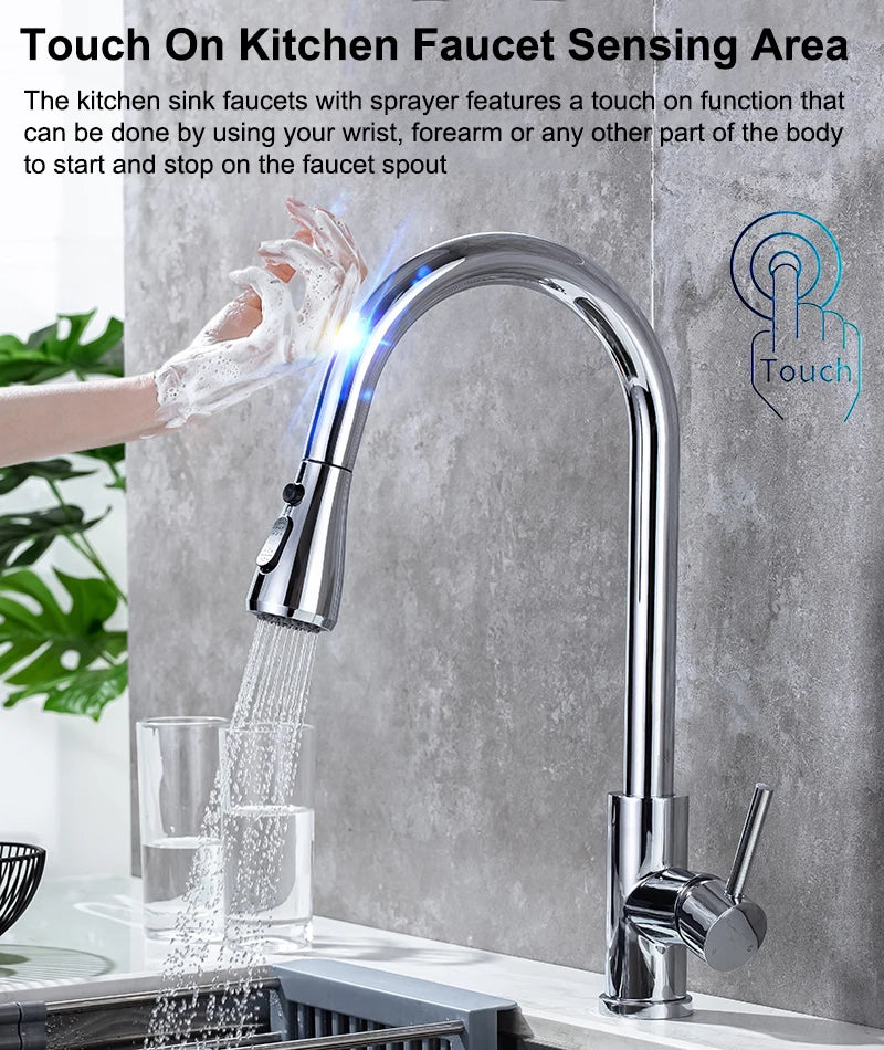 Smart Touch on Kitchen Faucets