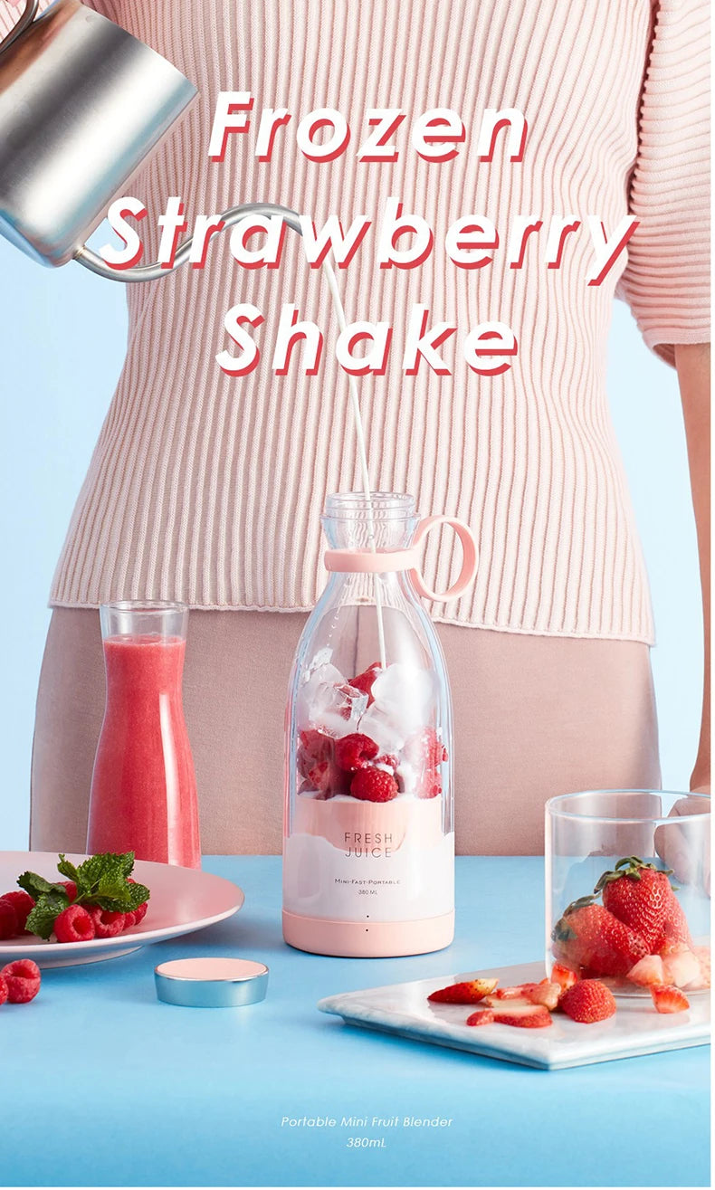 Mini Portable Electric Juicer