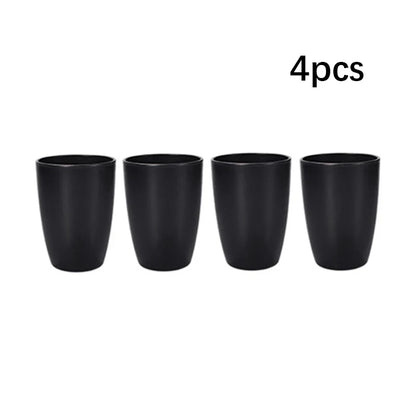 24pcs Camping plastic cutlery set with plates, bowls, cups and serving plates
