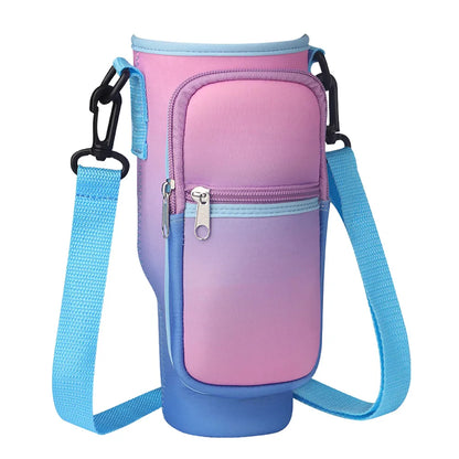 40oz Neoprene Water Bottle Carrier Bag