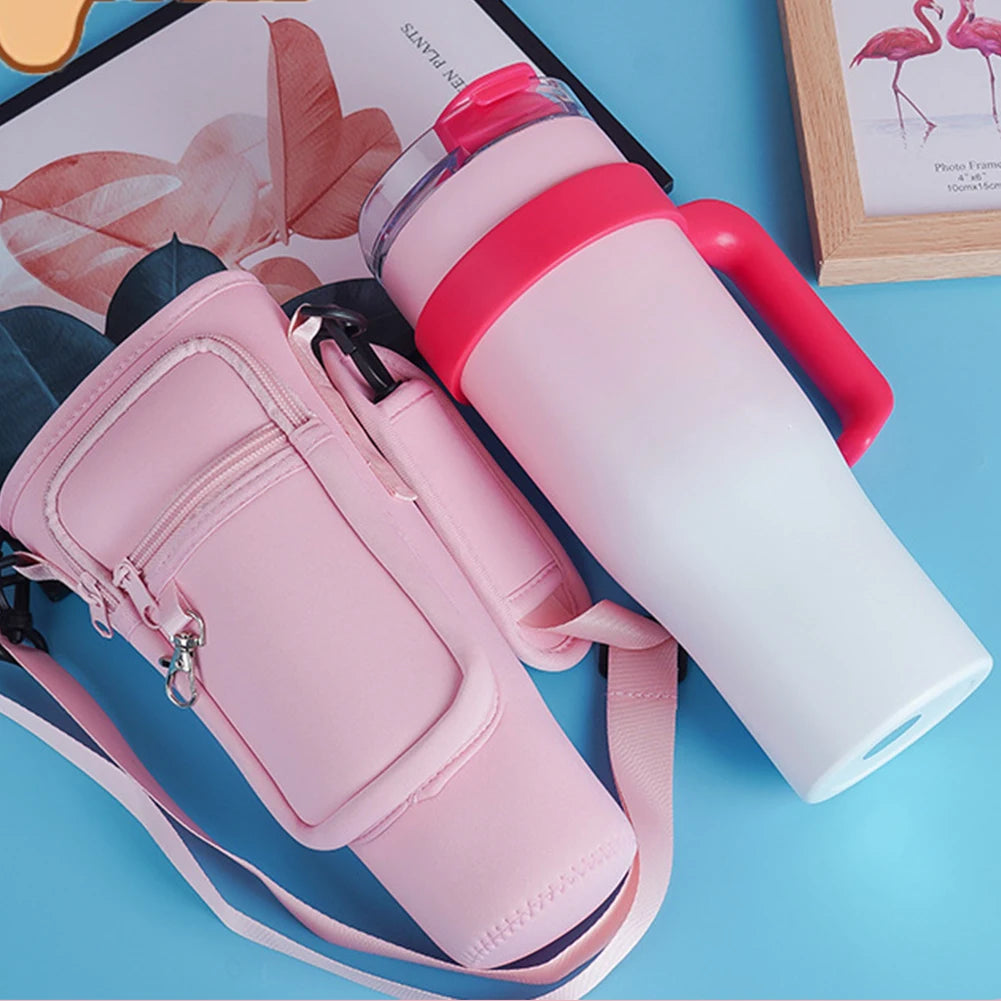 40oz Neoprene Water Bottle Carrier Bag