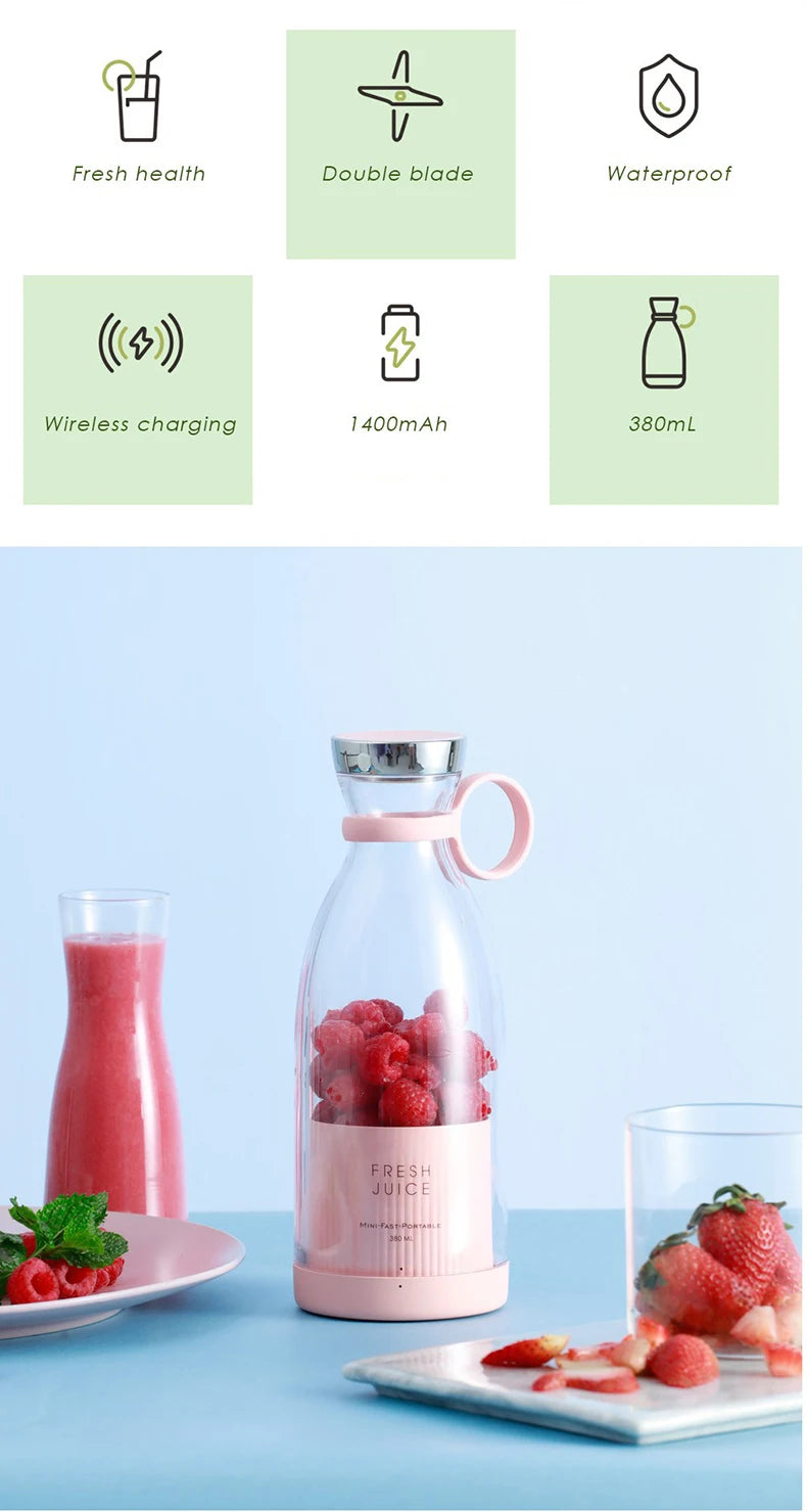 Mini Portable Electric Juicer