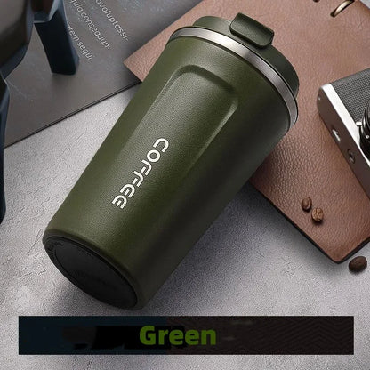 380/510ml Stainless Steel Coffee Cup Travel Thermal