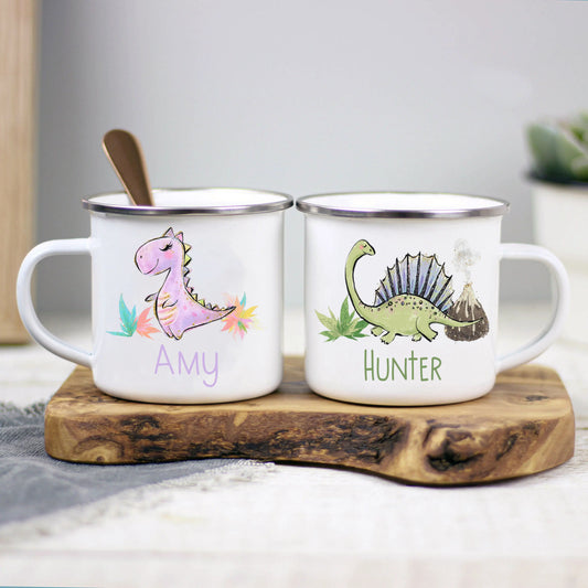 Dinosaur Letter Mugs Cute Coffee Cup