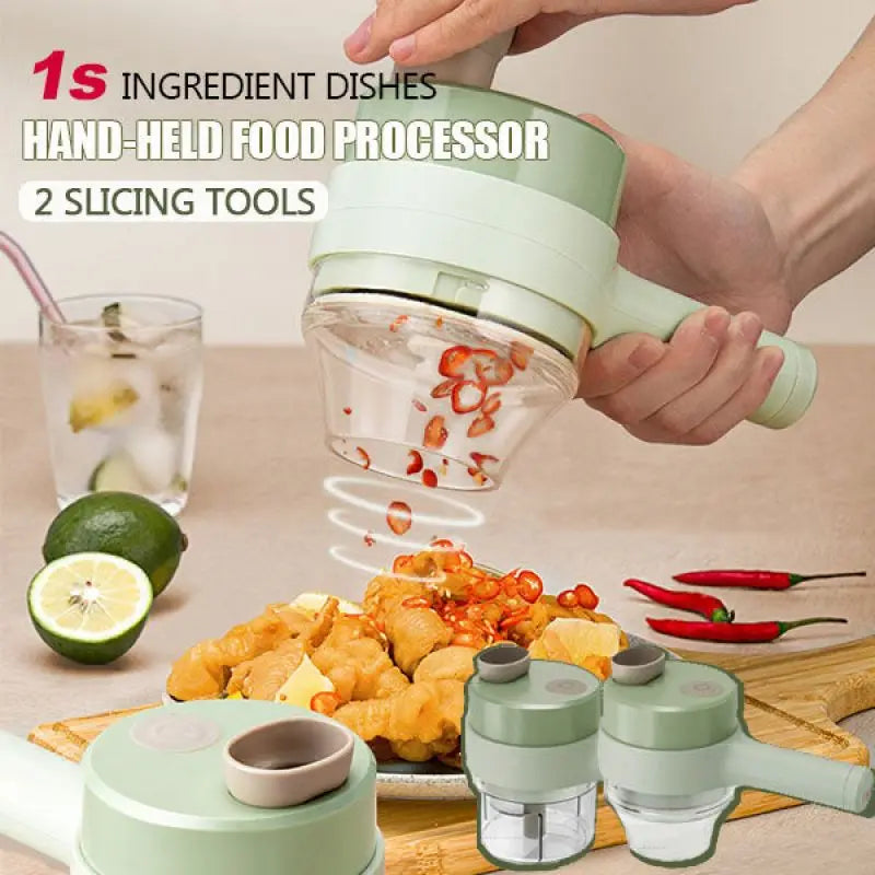 4 In 1 Electric Vegetable Cutter