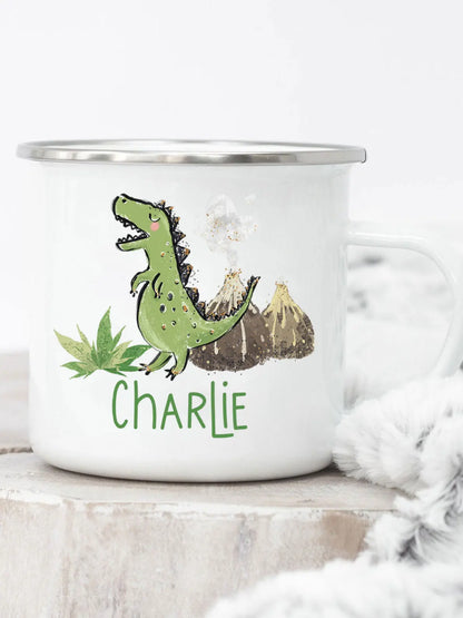 Dinosaur Letter Mugs Cute Coffee Cup