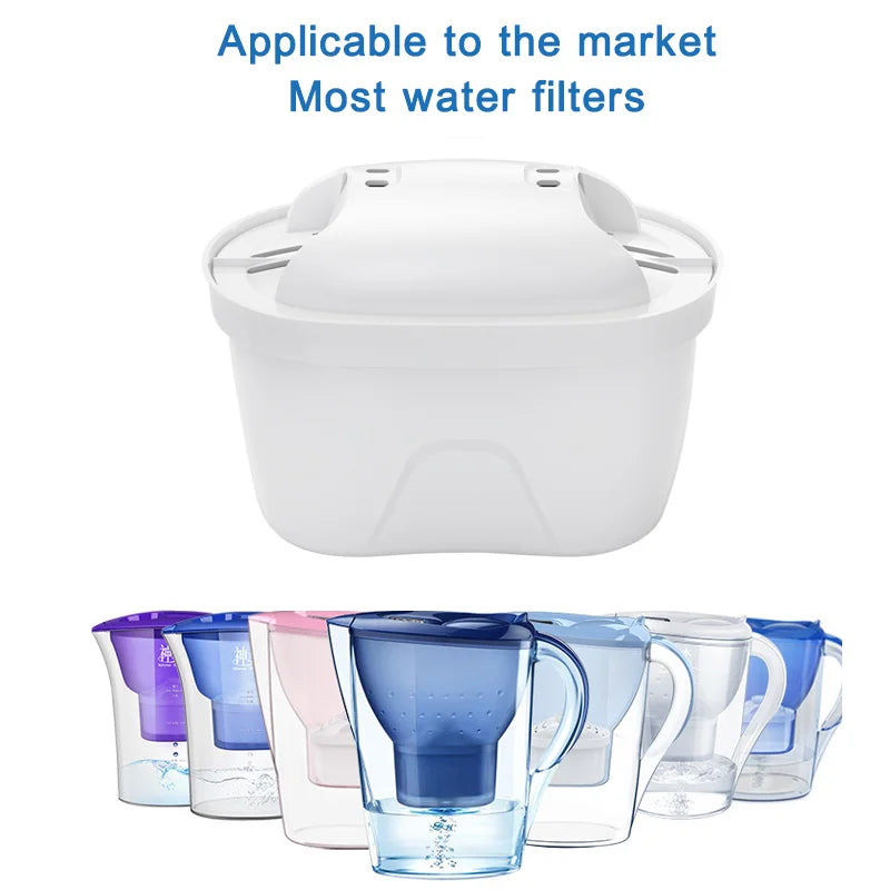 Compatible Water Filter Cartridges for Brita Maxtra+ | Activated Carbon Water Purifier Filters