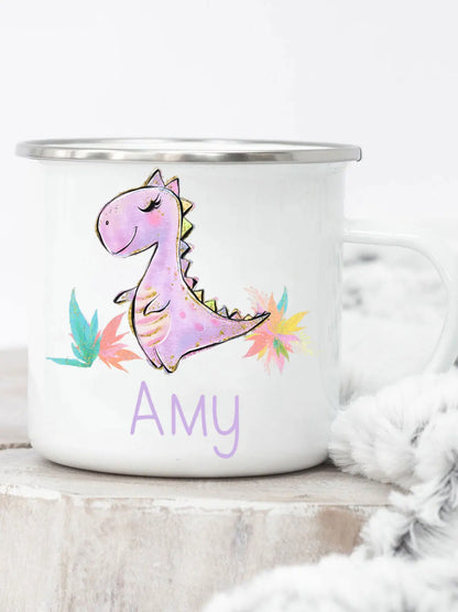 Dinosaur Letter Mugs Cute Coffee Cup