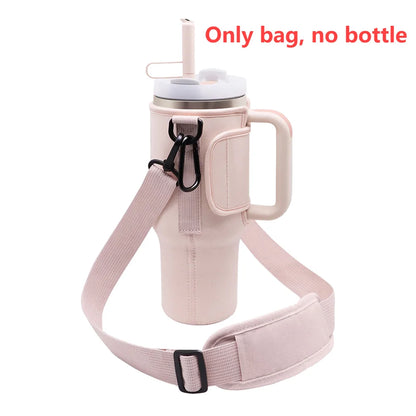 40oz Neoprene Water Bottle Carrier Bag