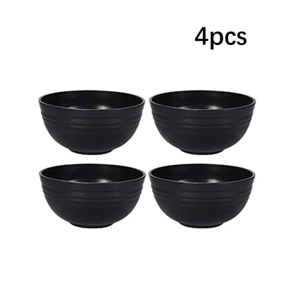 24pcs Camping plastic cutlery set with plates, bowls, cups and serving plates