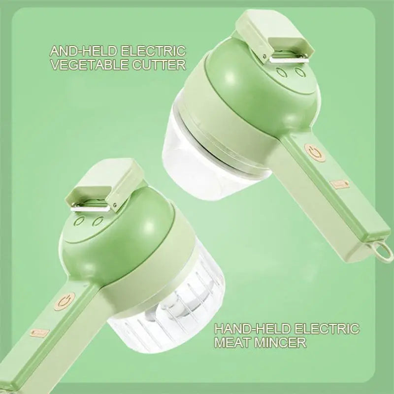 4 In 1 Electric Vegetable Cutter