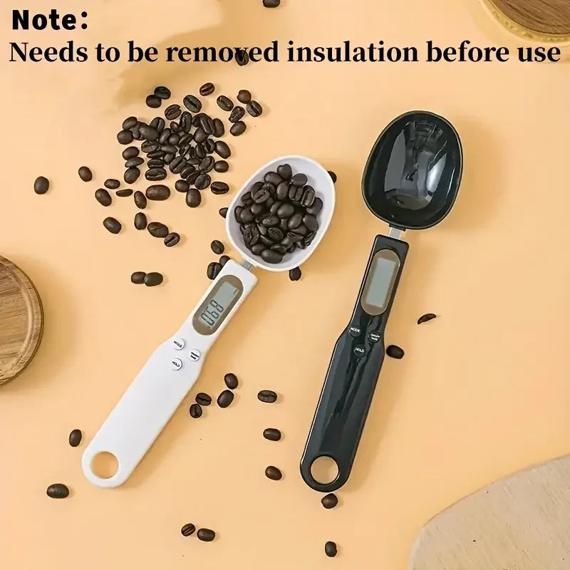 Digital Measuring Spoon Scale 0.1g–500g | Precision Kitchen & Coffee Measuring Spoon